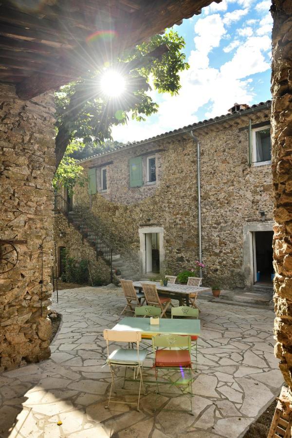 Les Jardins De Falguiere Saint-Jean-du-Gard Bagian luar foto