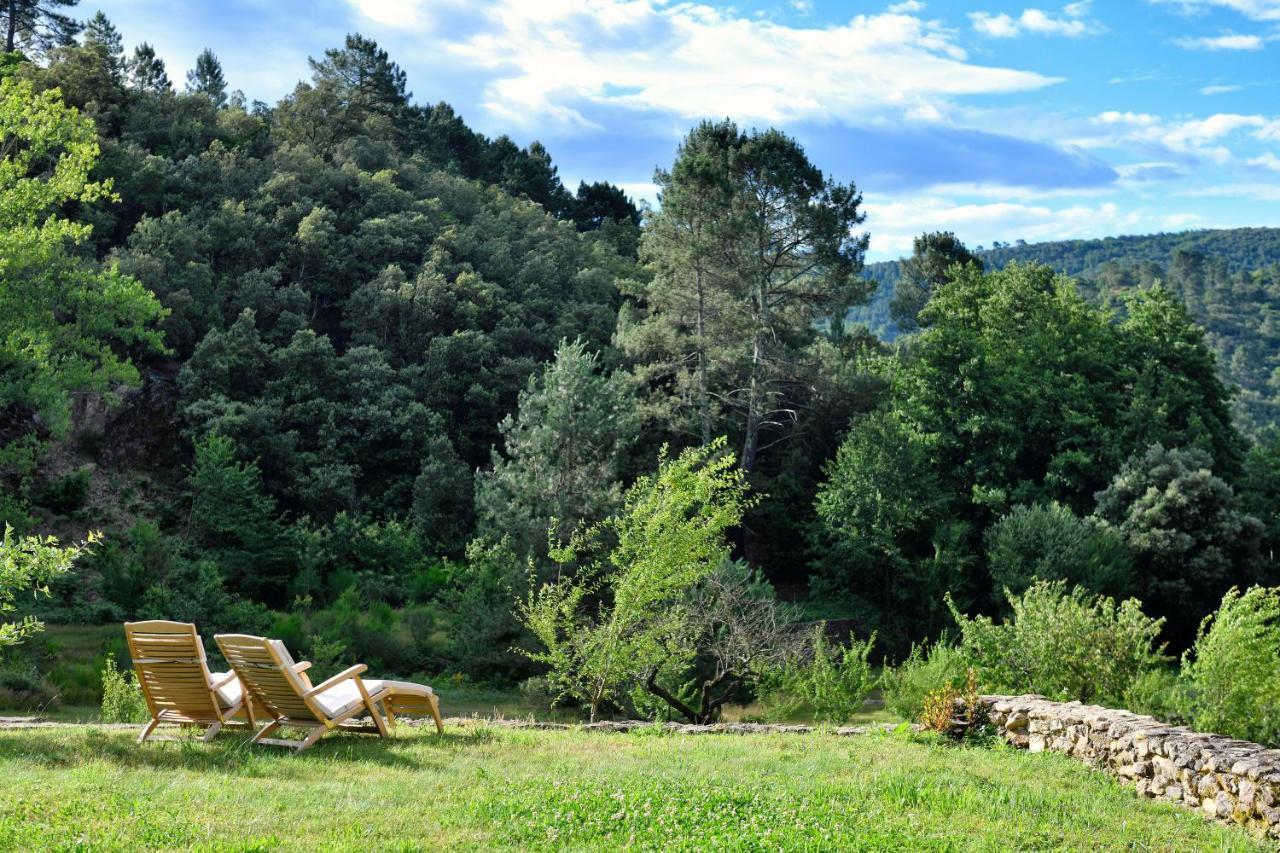 Les Jardins De Falguiere Saint-Jean-du-Gard Bagian luar foto