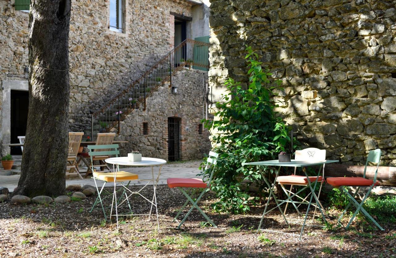 Les Jardins De Falguiere Saint-Jean-du-Gard Bagian luar foto